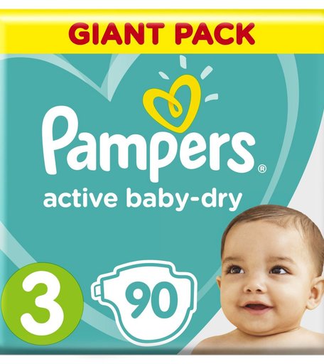 Подгузники Pampers Active Baby Dry (6-10 кг) шт.