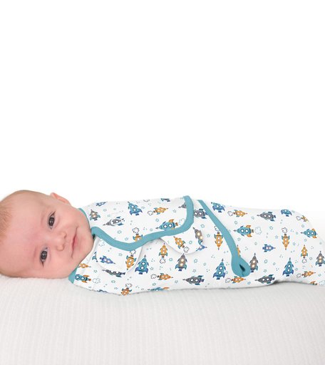 Конверт на липучке Summer Infant Swaddleme, L, Superstar Boy
