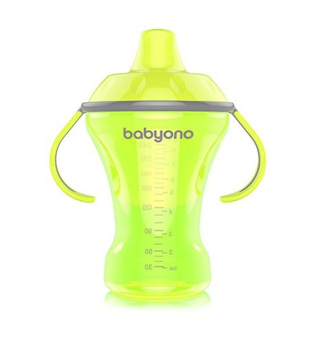 Поильник BabyOno Непроливайка с твердым носиком 260 мл