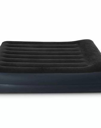 Миниатюра фотографии Intex матрас-кровать со встроенным насосом twin pillow rest bed 191х99х42 см