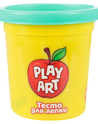Пластилин Play Art Баночки 85 г цвет: бирюзовый