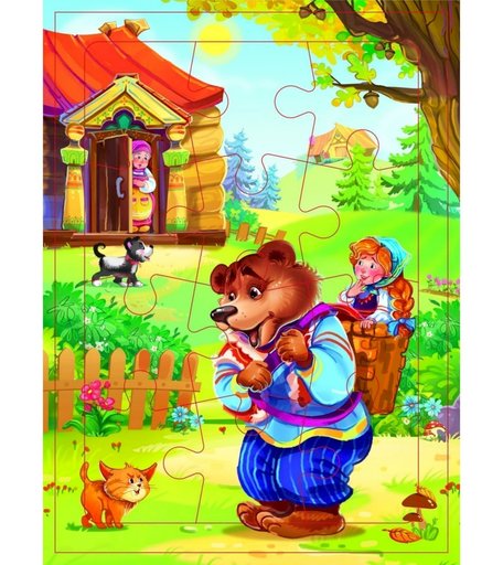 Пазл Издательство Учитель Маша и Медведь