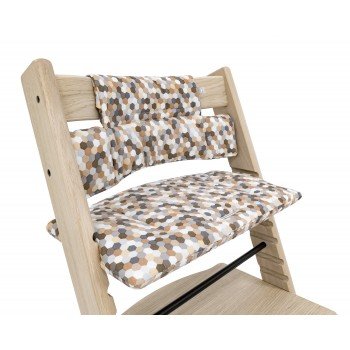 Классическая подушка Stokke Tripp Trapp Honeycomb Calm OCS, серо-коричневый