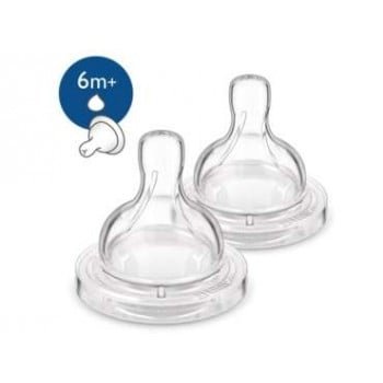 Соска для густых смесей Philips Avent Anti-colic, 6+, 2 шт