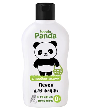 Миниатюра фотографии Пена наша мама для ванны панда, c рождения, 292 шт