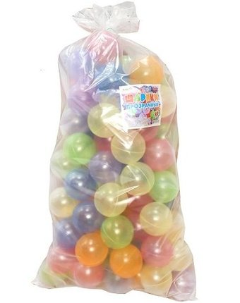 Миниатюра фотографии Югпласт набор шариков bubble gum 8 см 100 шт.
