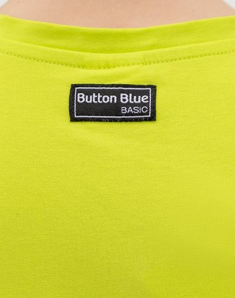 Миниатюра фотографии Салатовая футболка button blue