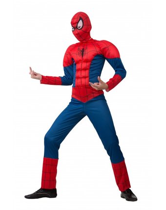Миниатюра фотографии Батик карнавальный костюм человек паук (с мускулами) мстители марвел 5092