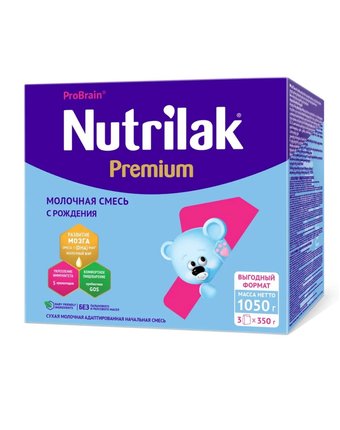 Молочная смесь Nutrilak Premium, 1050 г с рождения