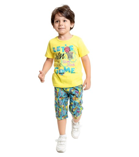 Комплект футболка/шорты Веселый малыш Спортивное лето