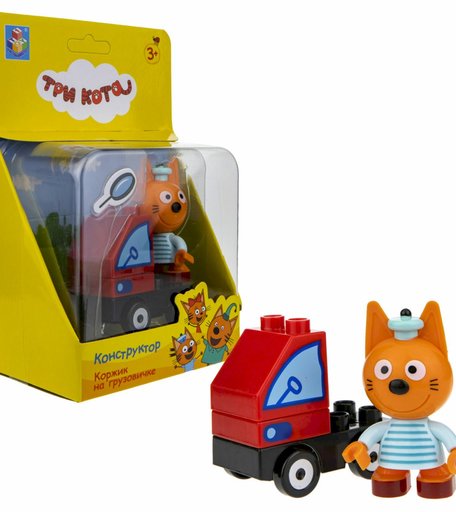 Конструктор Три кота Коржик на грузовичке