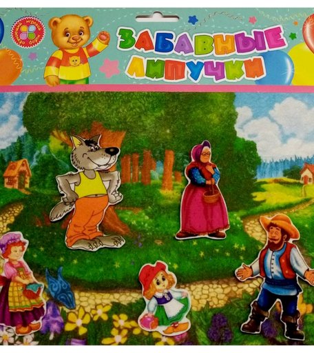 Пазл Издательство Учитель Красная шапочка, игра из фетра и пазл из полистирола Красная шапочка