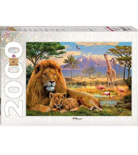 Пазл Step Puzzle Лев 2000 шт.