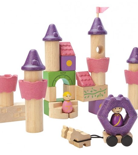 Деревянная игрушка Plan Toys Конструктор Сказочный замок