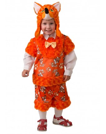Миниатюра фотографии Jeanees карнавальный костюм лисёнок рыжик