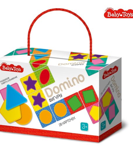 Домино Десятое Королевство Baby Toys. Фигуры