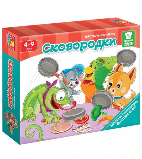 Vladi toys Настольная игра Сковородки