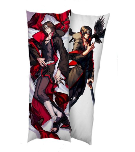 Подушка декоративная Super01 Итачи Наруто подушка, наволочка 150 х 50 см