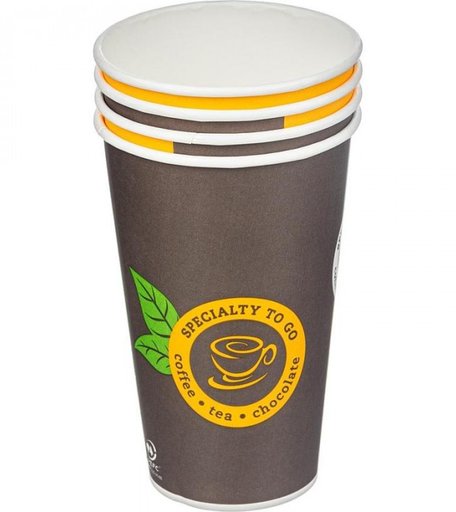 Huhtamaki Стакан одноразовый бумажный Coffee-to-Go 400 мл 50 шт.