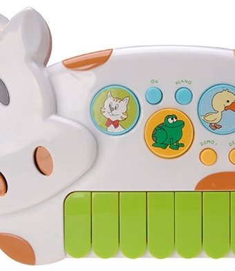 Миниатюра фотографии Музыкальный инструмент potex синтезатор animal farm 8 клавиш 686b