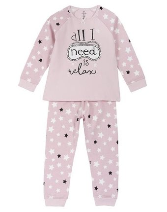 Chicco Пижама для девочек All I need is relax 09031267