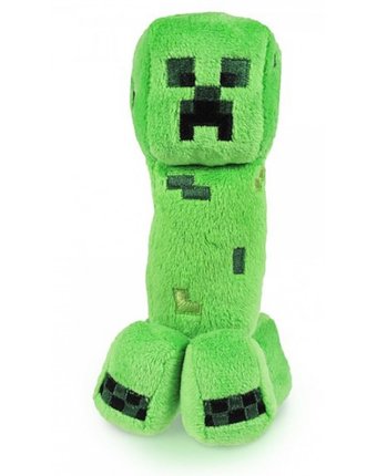 Мягкая игрушка Minecraft Крипер 18 см
