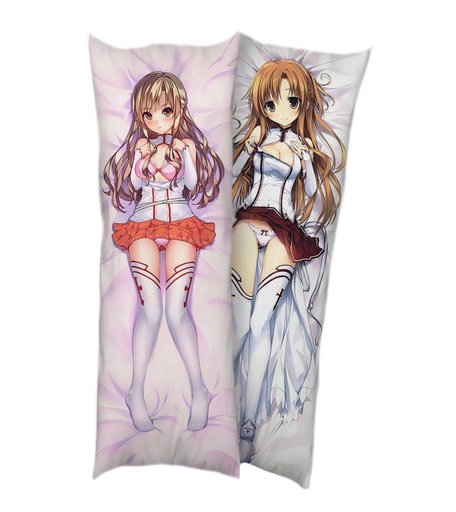 Подушка декоративная Super01 Юки Асуна Мастера меча онлайн подушка, наволочка 150 х 50 см