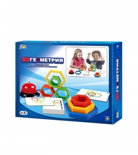 1 Toy Игра настольная Игродром 3D Геометрия