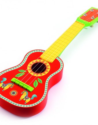 Миниатюра фотографии Музыкальный инструмент djeco гитара
