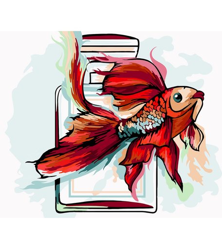 Набор для раскрашивания по номерам ФРЕЯ Загадай желание!