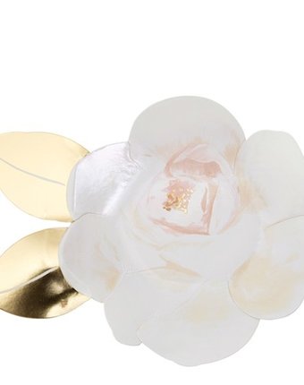 Миниатюра фотографии Merimeri тарелки белая роза