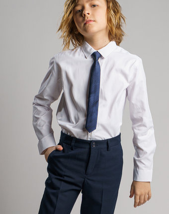 Миниатюра фотографии Рубашка с декоративной планкой для мальчика