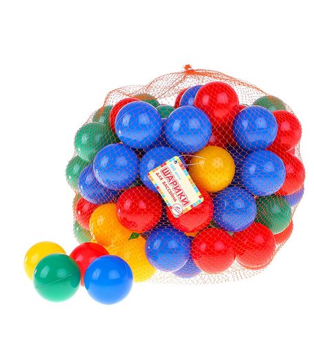 Набор ГринПласт Шарики для сухого бассейна, 100 шт