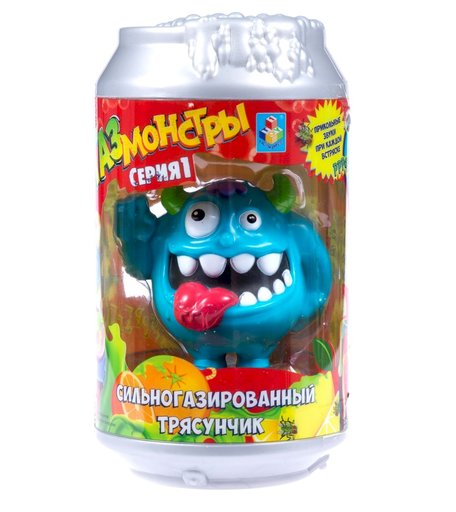 Игрушка со звуком 1Toy Газ-монстры Отвратный Тони, 5.5 х 4.5 х 6.5 см