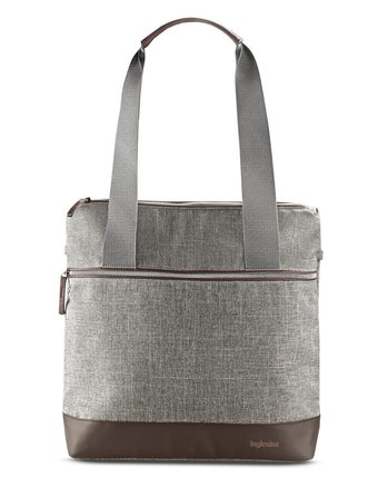 Миниатюра фотографии Сумка-рюкзак для коляски inglesina aptica m.grey melange, серый