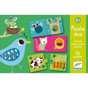 Игра-пара «Где живет?» DJECO
