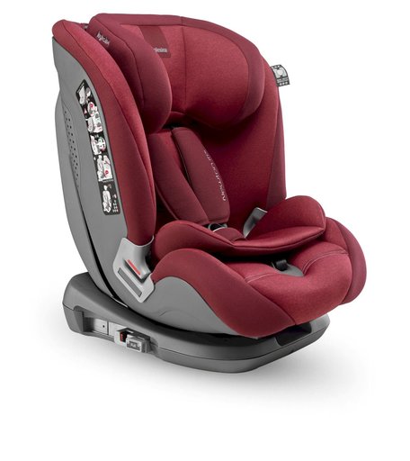 Автокресло Inglesina Newton 1.2.3 IFIX, красный
