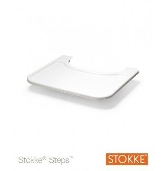 Столик-поднос Tray для стульчика Stokke Steps, белый