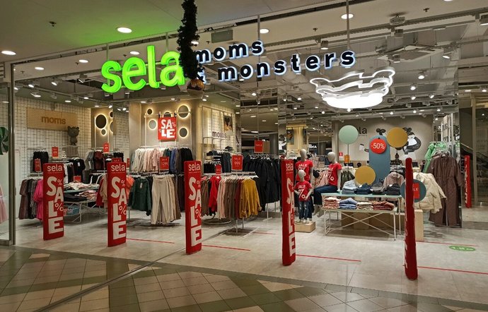 Фото магазина для детей Sela moms & monsters Фотография детского магазина Sela moms & monsters