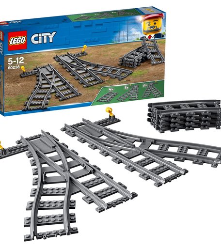 Конструктор LEGO City 60238 Железнодорожные стрелки