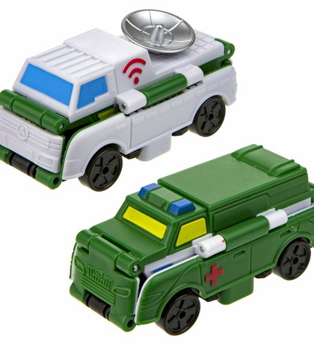 Машина 1Toy Transcar Double Авторадар - санитарная машина