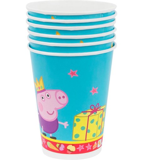 Набор стаканов Peppa Pig Пеппа Принцесса 12.5 см