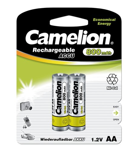 Аккумулятор Camelion NC-AA800BP2 2