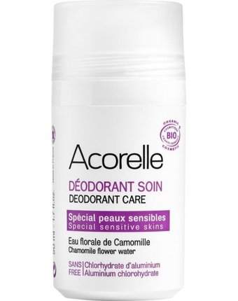 Миниатюра фотографии Acorelle шариковый дезодорант для чувствительной кожи миндаль-ромашка