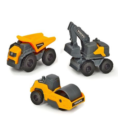 Игровой набор Dickie Volvo Строители 9 см