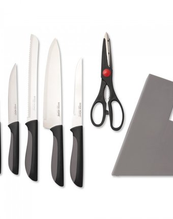 Миниатюра фотографии Dosh | home блок ножей lynx с 5 ножами и ножницами мультифункциональными