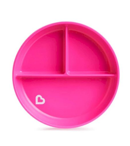 Тарелка Munchkin порционная на присоске, с 6 месяцев