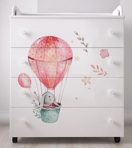 Комод Forest Cute Rabbit пеленальный