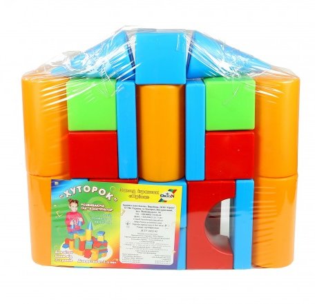 Развивающая игрушка Orion Toys Набор строительный Хуторок-М (20 предметов)