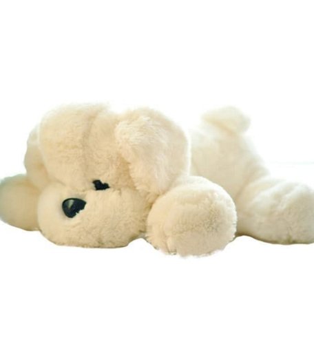 Мягкая игрушка Super01 Собака 65 см цвет: белый